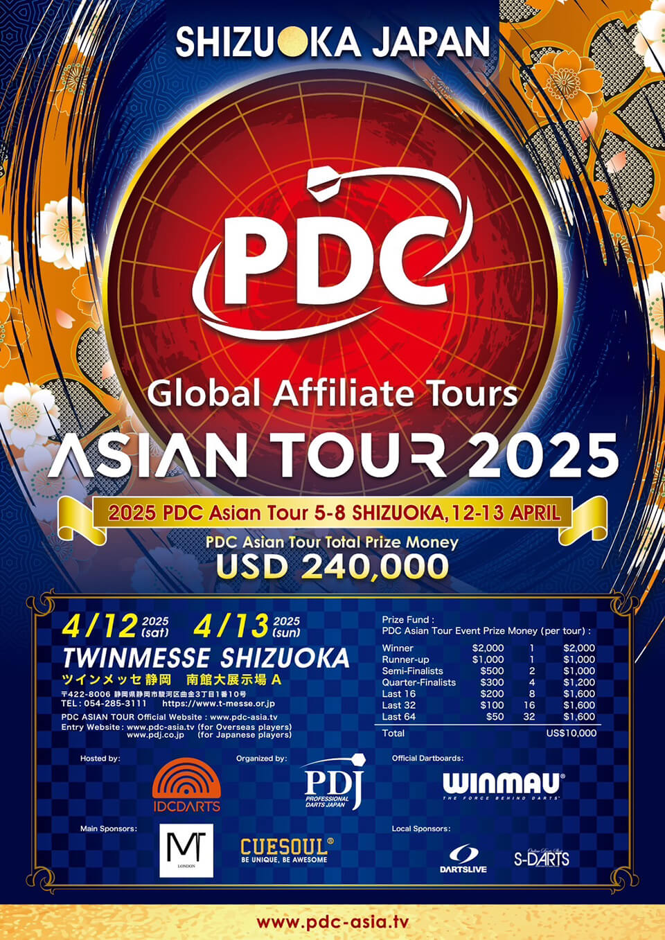 PDC Asian Tour 2025